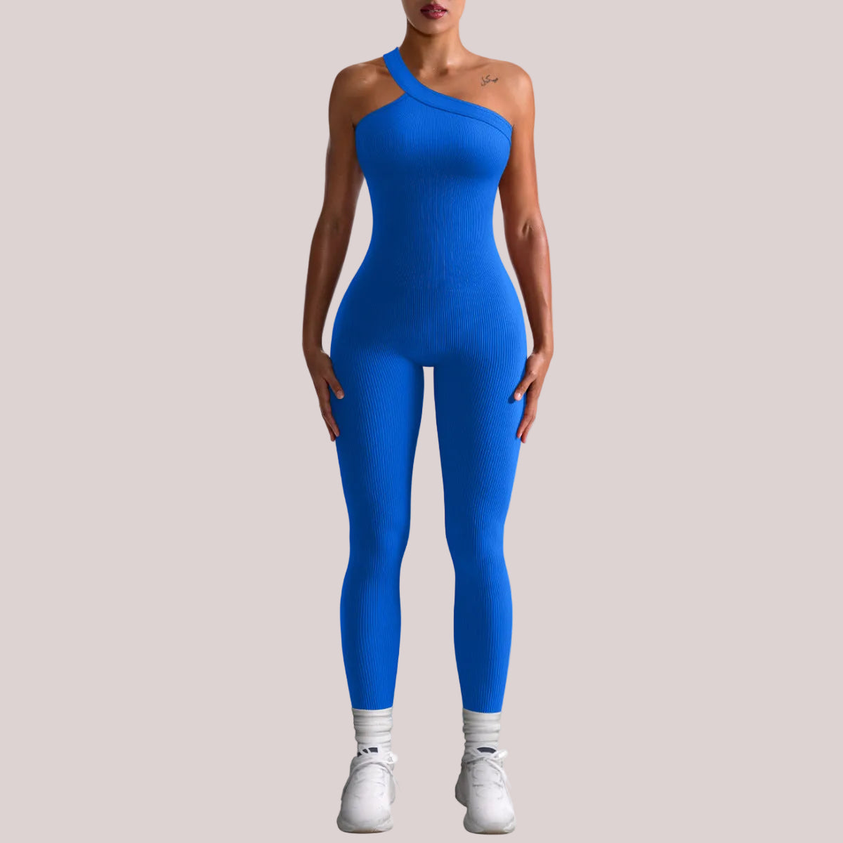 Nyra One Shoulder Suit