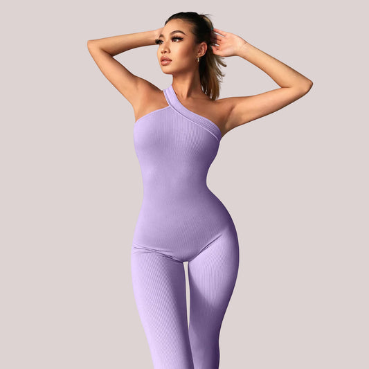 Nyra One Shoulder Suit